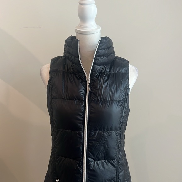 Women’s Anorak long puffer vest size XS NWT down - Picture 2 of 10